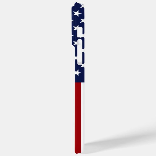 Amerikanische Flagge Case-Mate iPhone Hülle (Rückseite / Links)