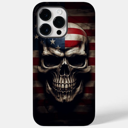 Amerikanische Flagge Case-Mate iPhone Hülle (Rückseite)