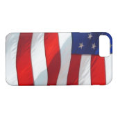 Amerikanische Flagge Case-Mate iPhone Hülle (Rückseite (Horizontal))