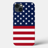 Amerikanische Flagge Case-Mate iPhone Hülle (Rückseite)