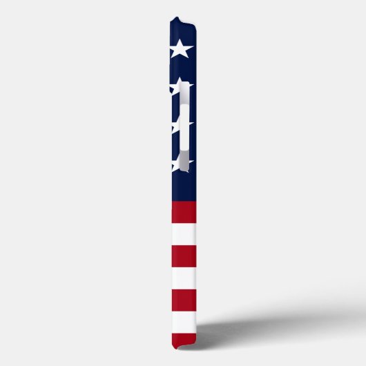 Amerikanische Flagge Case-Mate iPhone Hülle (Rückseite / Links)