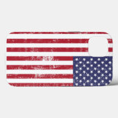 Amerikanische Flagge Case-Mate iPhone Hülle (Rückseite (Horizontal))