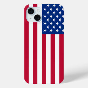 Amerikanische Flagge iPhone 15 Mini Hülle