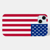 Amerikanische Flagge Case-Mate iPhone Hülle (Rückseite (Horizontal))