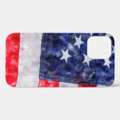 Amerikanische Flagge Case-Mate iPhone Hülle (Rückseite (Horizontal))
