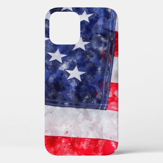 Amerikanische Flagge Case-Mate iPhone Hülle (Rückseite)