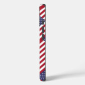 Amerikanische Flagge Case-Mate iPhone Hülle (Rückseite / Links)