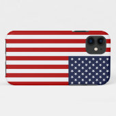 Amerikanische Flagge Case-Mate iPhone Hülle (Rückseite (Horizontal))