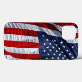 amerikanische Flagge Case-Mate iPhone Hülle (Rückseite (Horizontal))