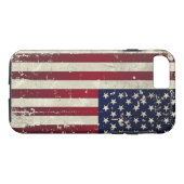 Amerikanische Flagge Case-Mate iPhone Hülle (Rückseite (Horizontal))