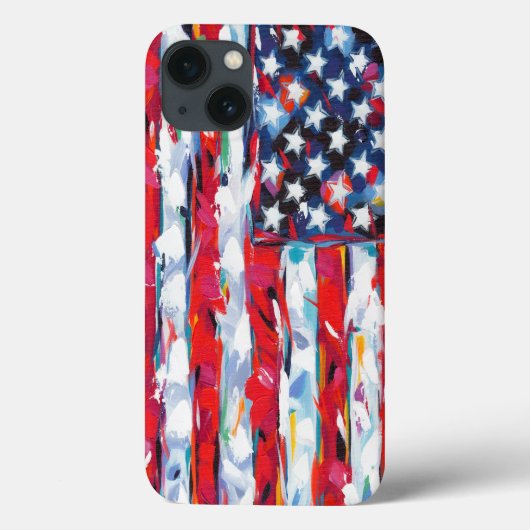 Amerikanische Flagge Case-Mate iPhone Hülle (Rückseite)
