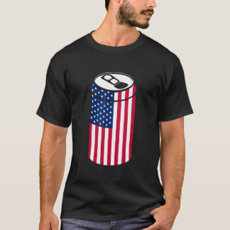 Amerikanische Flagge Cool 4. Juli Unabhängigkeitsf T-Shirt