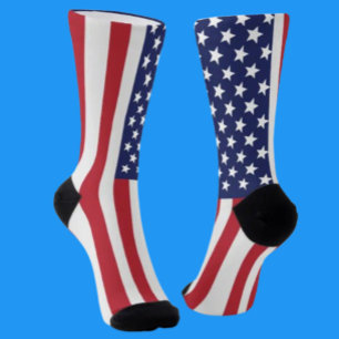 Amerikanische Flagge Crew Socken – Patriotisch