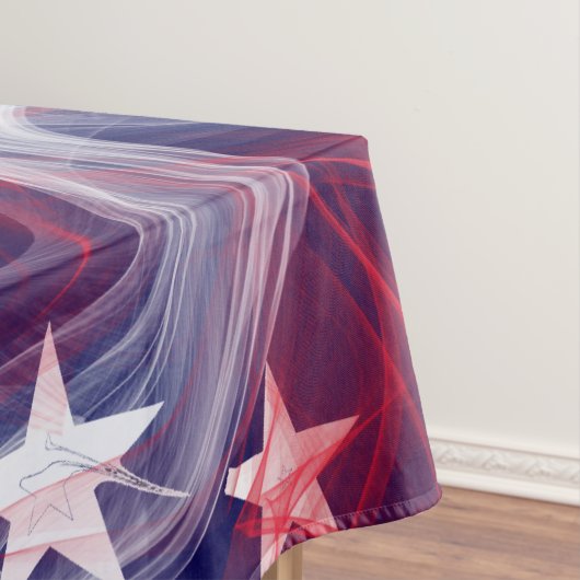 Amerikanische Flagge Custom Cotton Tableclout Tischdecke (Beispiel)
