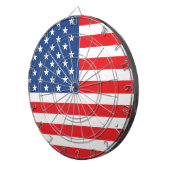 Amerikanische Flagge Dartscheibe (Vorderseite rechts)
