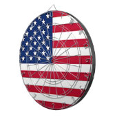 Amerikanische Flagge Dartscheibe (Vorderseite rechts)