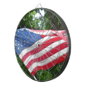 Amerikanische Flagge Dartscheibe (Vorderseite rechts)