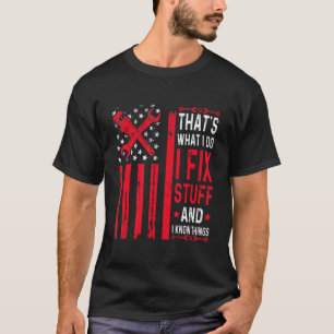Amerikanische Flagge, das ist, was ich repariere,  T-Shirt