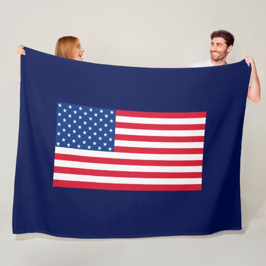 Amerikanische Flagge Decke (Beispiel)
