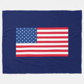 Amerikanische Flagge Decke (Vorderseite (Horizontal))