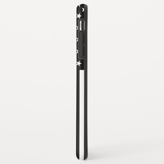 Amerikanische Flagge der Thin Blue Line Case-Mate iPhone Hülle (Hinten/Links)