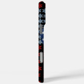 Amerikanische Flagge des Weihnachtsmanns Case-Mate iPhone Hülle (Rückseite / Rechts)