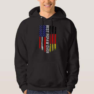 Amerikanische Flagge & Deutschland Flag Beste Pepa Hoodie