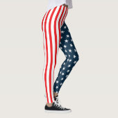 Amerikanische Flagge | Die US Flagge Leggings (Rechts)