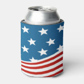 Amerikanische Flagge Dosenkühler (Kanne Vorderseite)