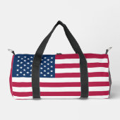 Amerikanische Flagge Duffle Bag (Vorderseite)