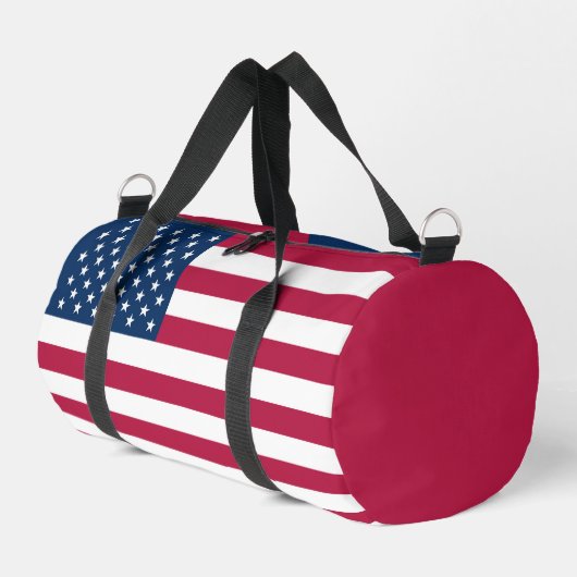 Amerikanische Flagge Duffle Bag (Linke Seite)