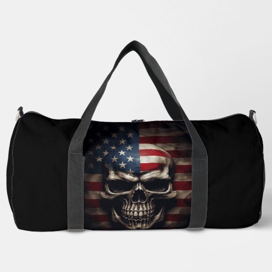 Amerikanische Flagge Duffle Bag (Vorderseite)