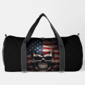 Amerikanische Flagge Duffle Bag (Rückseite)