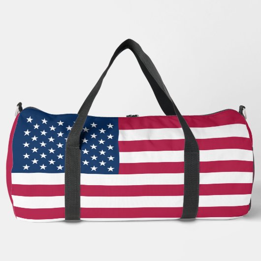 Amerikanische Flagge Duffle Bag (Vorderseite)