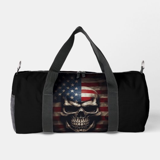 Amerikanische Flagge Duffle Bag (Rückseite)