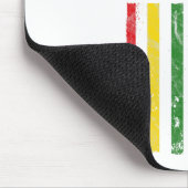 Amerikanische Flagge Emanzipation Melanin Blac Mousepad (Ecke)
