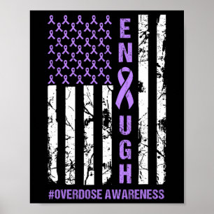 Amerikanische Flagge Endung Endoverdose Internatio Poster