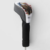 *~* Amerikanische Flagge .. Erste Schritte USA Bal Golf Headcover (angewinkelt)