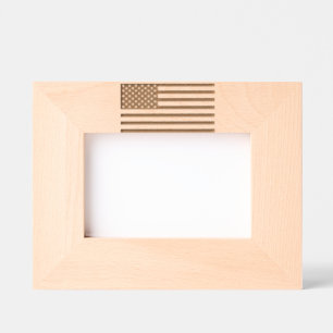 Amerikanische Flagge Etched Frames USA Patriotic Geätzte Rahmen