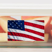 Amerikanische Flagge Etiketten (Befestigt)