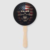 Amerikanische Flagge Fächer (Rückseite)