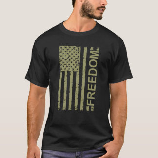Amerikanische Flagge, Fahne der Freiheit, gebeutel T-Shirt