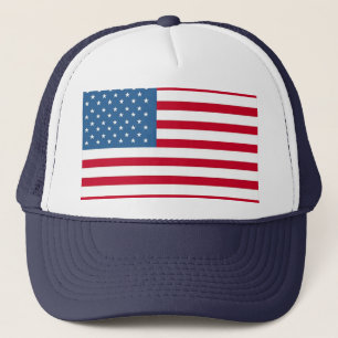 amerikanische Flagge Fernlastfahrer Truckerkappe