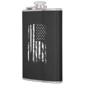 Amerikanische Flagge Flachmann (Links)