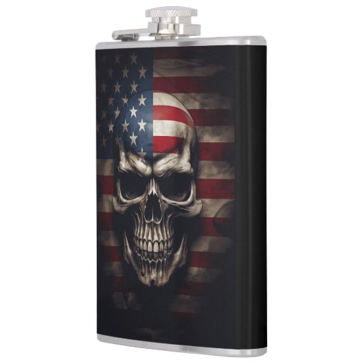 Amerikanische Flagge Flachmann (Links)