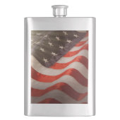 Amerikanische Flagge Flachmann (Vorderseite)