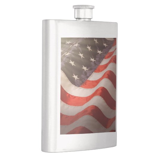 Amerikanische Flagge Flachmann (Rechts)