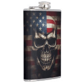 Amerikanische Flagge Flachmann (Rechts)