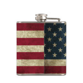 Amerikanische Flagge Flachmann (Rückseite)