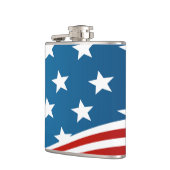 Amerikanische Flagge Flachmann (Links)